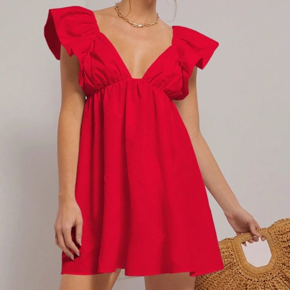 Donated: Elegant Red Dress - donating 5/7